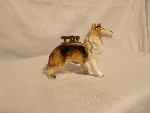 Mcm ceramic figurine collie - mcm,
